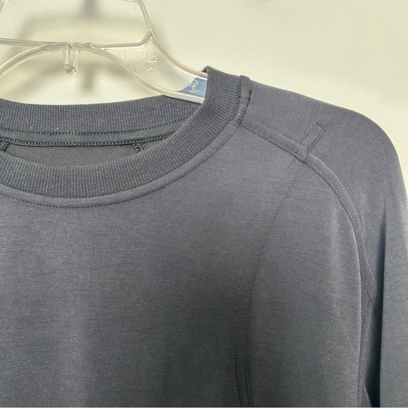 Lululemon Black Softstreme Ribbed Hem Pullover - Picture 3 of 7